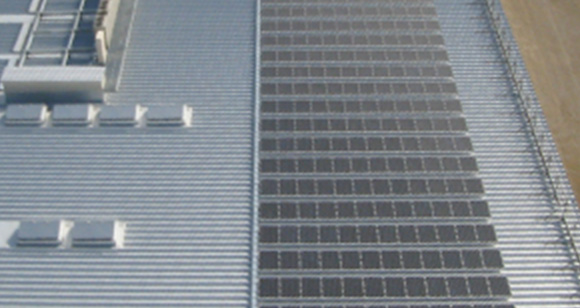 「豊橋夢工場」の太陽光発電